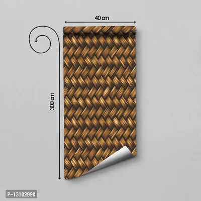 WALLWEAR - Self Adhesive Wallpaper For Walls And Wall Sticker For Home D&eacute;cor (BansChatai) Extra Large Size (300x40cm) 3D Wall Papers For Bedroom, Livingroom, Kitchen, Hall, Office Etc Decorations-thumb2