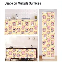 WALLWEAR - Self Adhesive Wallpaper For Walls And Wall Sticker For Home D&eacute;cor (CuteKitty) Extra Large Size (300x40cm) 3D Wall Papers For Bedroom, Livingroom, Kitchen, Hall, Office Etc Decorations-thumb4