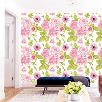 DeCorner - Self Adhesive Wallpaper for Walls (Cabbage Rose) Extra Large Size (300x40) Cm Wall Stickers for Bedroom | Wall Stickers for Living Room | Wall Stickers for Kitchen | Pack of-1-thumb3