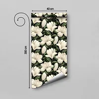 WALLWEAR - Self Adhesive Wallpaper For Walls And Wall Sticker For Home D&eacute;cor (PatelFlower) Extra Large Size (300x40cm) 3D Wall Papers For Bedroom, Livingroom, Kitchen, Hall, Office Etc Decorations-thumb1