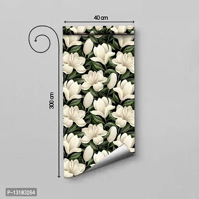 WALLWEAR - Self Adhesive Wallpaper For Walls And Wall Sticker For Home D&eacute;cor (PatelFlower) Extra Large Size (300x40cm) 3D Wall Papers For Bedroom, Livingroom, Kitchen, Hall, Office Etc Decorations-thumb2