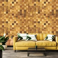 WALLWEAR - Self Adhesive Wallpaper For Walls And Wall Sticker For Home D&eacute;cor (MixWood) Extra Large Size (300x40cm) 3D Wall Papers For Bedroom, Livingroom, Kitchen, Hall, Office Etc Decorations-thumb2