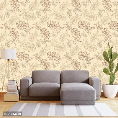 DeCorner - Self Adhesive Wallpaper for Walls (Old Gold) Extra Large Size (300x40) Cm Wall Stickers for Bedroom | Wall Stickers for Living Room | Wall Stickers for Kitchen | Pack of-1-thumb3