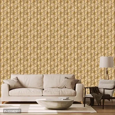 WALLWEAR - Self Adhesive Wallpaper For Walls And Wall Sticker For Home D&eacute;cor (BingoTriangle) Extra Large Size (300x40cm) 3D Wall Papers For Bedroom, Livingroom, Kitchen, Hall, Office Etc Decorations-thumb3