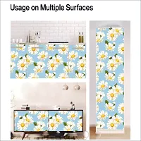 Self Adhesive Wallpapers (Sunflower) Wall Stickers Extra Large (300x40cm) for Bedroom | Livingroom | Kitchen | Hall Etc-thumb4