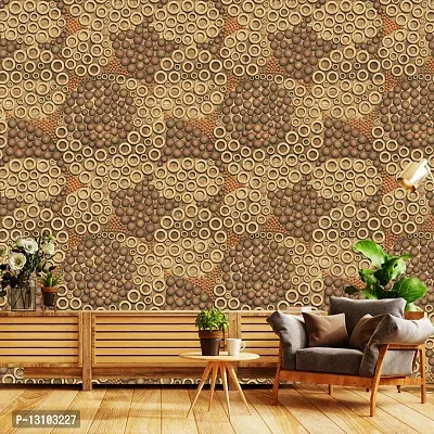 WALLWEAR - Self Adhesive Wallpaper For Walls And Wall Sticker For Home D&eacute;cor (MixDesign) Extra Large Size (300x40cm) 3D Wall Papers For Bedroom, Livingroom, Kitchen, Hall, Office Etc Decorations-thumb4