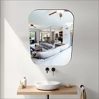 Self Adhesive Wall Mirror Stickers Big Size Frameless Mirror for Wall Stickers-thumb2