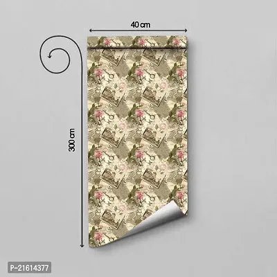 DeCorner - Self Adhesive Wallpaper for Walls (KeyPaperRose) Extra Large Size (300x40) Cm Wall Stickers for Bedroom | Wall Stickers for Living Room | Wall Stickers for Kitchen | Pack of-1-thumb3