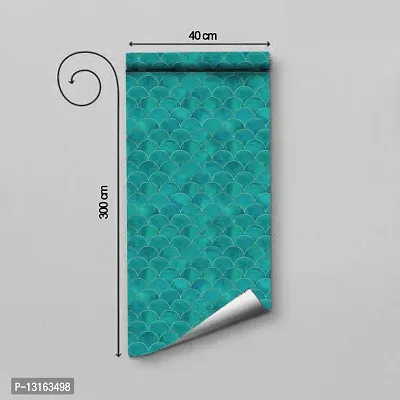 Self Adhesive Wallpapers (RingErra) Wall Stickers Extra Large (300x40cm) for Bedroom | Livingroom | Kitchen | Hall Etc-thumb2