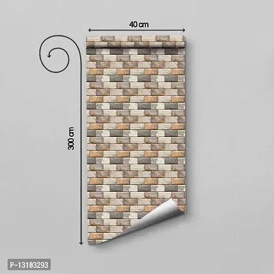 WALLWEAR - Self Adhesive Wallpaper For Walls And Wall Sticker For Home D&eacute;cor (QuilaWall) Extra Large Size (300x40cm) 3D Wall Papers For Bedroom, Livingroom, Kitchen, Hall, Office Etc Decorations-thumb2