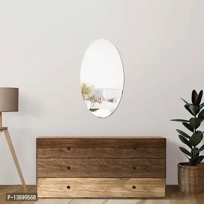 Self Adhesive Wall Mirror Stickers Big Size Frameless Mirror for Wall Stickers-thumb0