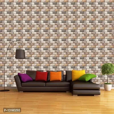 WALLWEAR - Self Adhesive Wallpaper For Walls And Wall Sticker For Home D&eacute;cor (QuilaWall) Extra Large Size (300x40cm) 3D Wall Papers For Bedroom, Livingroom, Kitchen, Hall, Office Etc Decorations-thumb4