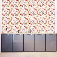 Self Adhesive Wallpapers (PotTea) Wall Stickers Extra Large (300x40cm) for Bedroom | Livingroom | Kitchen | Hall Etc-thumb3