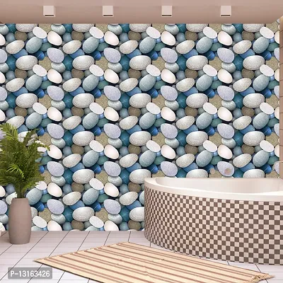 Self Adhesive Wallpapers (MultiMarble) Wall Stickers Extra Large (300x40cm) for Bedroom | Livingroom | Kitchen | Hall Etc-thumb3