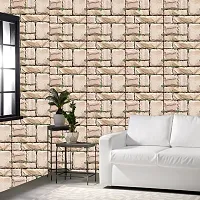 DeCorner - Self Adhesive Wallpaper for Walls (BigStoneGrass) Extra Large Size (300x40) Cm Wall Stickers for Bedroom | Wall Stickers for Living Room | Wall Stickers for Kitchen | Pack of-1-thumb4