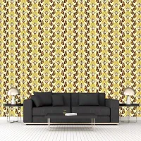 WALLWEAR - Self Adhesive Wallpaper For Walls And Wall Sticker For Home D&eacute;cor (YellowButterfly) Extra Large Size (300x40cm) 3D Wall Papers For Bedroom, Livingroom, Kitchen, Hall, Office Etc Decorations-thumb3