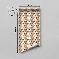 Self Adhesive Wallpapers (ShatkornArt) Wall Stickers Extra Large (300x40cm) for Bedroom | Livingroom | Kitchen | Hall Etc-thumb1