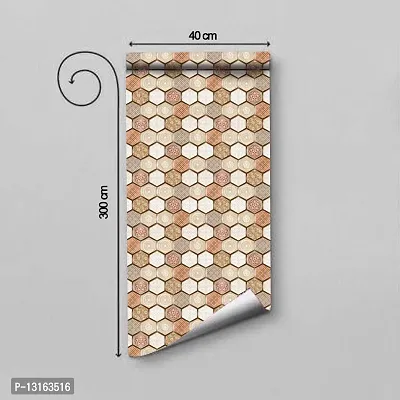 Self Adhesive Wallpapers (ShatkornArt) Wall Stickers Extra Large (300x40cm) for Bedroom | Livingroom | Kitchen | Hall Etc-thumb2