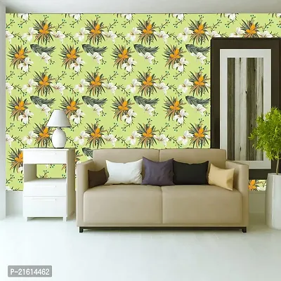 DeCorner - Self Adhesive Wallpaper for Walls (DiwaliFlower) Extra Large Size (300x40) Cm Wall Stickers for Bedroom | Wall Stickers for Living Room | Wall Stickers for Kitchen | Pack of-1-thumb5