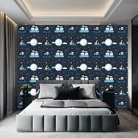 DeCorner - Self Adhesive Wallpaper for Walls (NightPanda) Extra Large Size (300x40) Cm Wall Stickers for Bedroom | Wall Stickers for Living Room | Wall Stickers for Kitchen | Pack of-1-thumb3