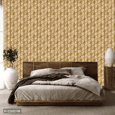 Self Adhesive Wallpapers (BingoTriangle) Wall Stickers Extra Large (300x40cm) for Bedroom | Livingroom | Kitchen | Hall Etc-thumb4