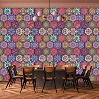 DeCorner - Self Adhesive Wallpaper for Walls (HexagunArt) Extra Large Size (300x40) Cm Wall Stickers for Bedroom | Wall Stickers for Living Room | Wall Stickers for Kitchen | Pack of-1-thumb4