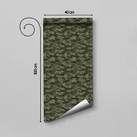 Self Adhesive Wallpapers (ArmyTexture) Wall Stickers Extra Large (300x40cm) for Bedroom | Livingroom | Kitchen | Hall Etc-thumb1