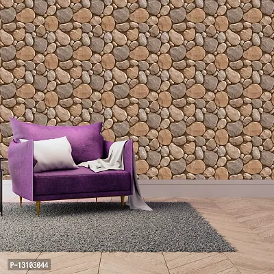 WALLWEAR - Self Adhesive Wallpaper For Walls And Wall Sticker For Home D&eacute;cor (CaveStone) Extra Large Size (300x40cm) 3D Wall Papers For Bedroom, Livingroom, Kitchen, Hall, Office Etc Decorations-thumb3