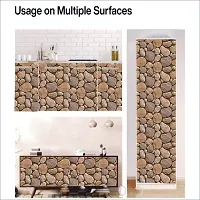 WALLWEAR - Self Adhesive Wallpaper For Walls And Wall Sticker For Home D&eacute;cor (CaveStone) Extra Large Size (300x40cm) 3D Wall Papers For Bedroom, Livingroom, Kitchen, Hall, Office Etc Decorations-thumb4