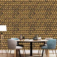 WALLWEAR - Self Adhesive Wallpaper For Walls And Wall Sticker For Home D&eacute;cor (PuraniChatai) Extra Large Size (300x40cm) 3D Wall Papers For Bedroom, Livingroom, Kitchen, Hall, Office Etc Decorations-thumb3