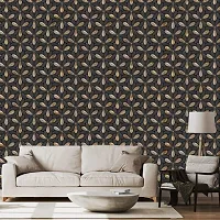 DeCorner - Self Adhesive Wallpaper for Walls (CoffeeBeansFlower) Extra Large Size (300x40) Cm Wall Stickers for Bedroom | Wall Stickers for Living Room | Wall Stickers for Kitchen | Pack of-1-thumb3