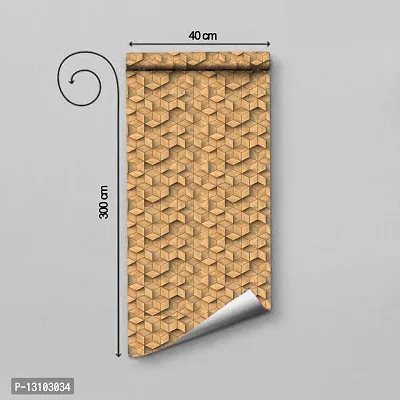 WALLWEAR - Self Adhesive Wallpaper For Walls And Wall Sticker For Home Deacute;cor (Bulk3DBox) Extra Large Size (300x40cm) 3D Wall Papers For Bedroom, Livingroom, Kitchen, Hall, Office Etc Decorations-thumb2