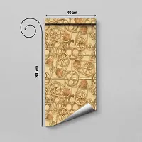 DeCorner - Self Adhesive Wallpaper for Walls (Mechanical) Extra Large Size (300x40) Cm Wall Stickers for Bedroom | Wall Stickers for Living Room | Wall Stickers for Kitchen | Pack of-1-thumb1