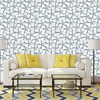 DeCorner - Self Adhesive Wallpaper for Walls (GreyFlower) Extra Large Size (300x40) Cm Wall Stickers for Bedroom | Wall Stickers for Living Room | Wall Stickers for Kitchen | Pack of-1-thumb1