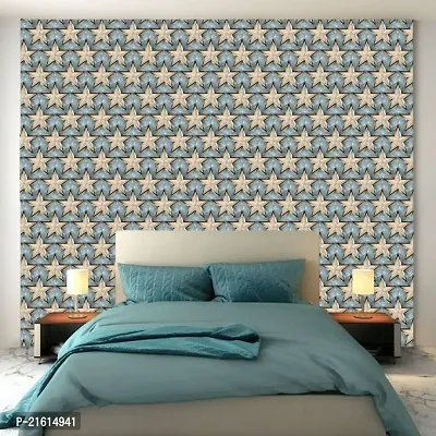 DeCorner - Self Adhesive Wallpaper for Walls (GoldStar) Extra Large Size (300x40) Cm Wall Stickers for Bedroom | Wall Stickers for Living Room | Wall Stickers for Kitchen | Pack of-1-thumb5