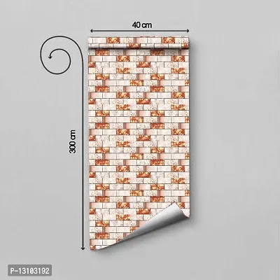 WALLWEAR - Self Adhesive Wallpaper For Walls And Wall Sticker For Home D&eacute;cor (KarachiWall) Extra Large Size (300x40cm) 3D Wall Papers For Bedroom, Livingroom, Kitchen, Hall, Office Etc Decorations-thumb2