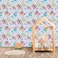 WALLWEAR - Self Adhesive Wallpaper For Walls And Wall Sticker For Home D&eacute;cor (BabyUnicorn) Extra Large Size (300x40cm) 3D Wall Papers For Bedroom, Livingroom, Kitchen, Hall, Office Etc Decorations-thumb3