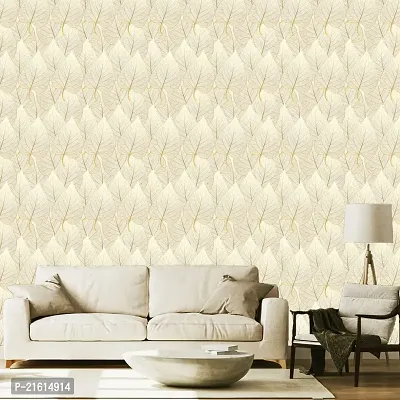 DeCorner - Self Adhesive Wallpaper for Walls (GoldenPipleLeaf) Extra Large Size (300x40) Cm Wall Stickers for Bedroom | Wall Stickers for Living Room | Wall Stickers for Kitchen | Pack of-1-thumb5