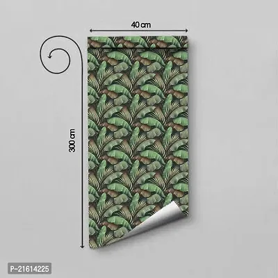 DeCorner - Self Adhesive Wallpaper for Walls (BananaLeaf) Extra Large Size (300x40) Cm Wall Stickers for Bedroom | Wall Stickers for Living Room | Wall Stickers for Kitchen | Pack of-1-thumb2