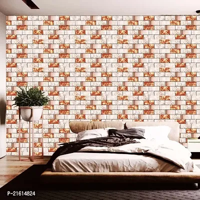 DeCorner - Self Adhesive Wallpaper for Walls (KarachiWall) Extra Large Size (300x40) Cm Wall Stickers for Bedroom | Wall Stickers for Living Room | Wall Stickers for Kitchen | Pack of-1-thumb4