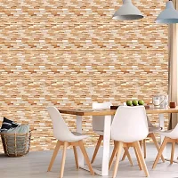 DeCorner - Self Adhesive Wallpaper for Walls (TileChatai) Extra Large Size (300x40) Cm Wall Stickers for Bedroom | Wall Stickers for Living Room | Wall Stickers for Kitchen | Pack of-1-thumb2