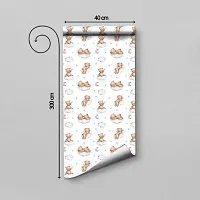 Self Adhesive Wallpapers (SleepingPanda) Wall Stickers Extra Large (300x40cm) for Bedroom | Livingroom | Kitchen | Hall Etc-thumb1