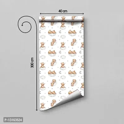 Self Adhesive Wallpapers (SleepingPanda) Wall Stickers Extra Large (300x40cm) for Bedroom | Livingroom | Kitchen | Hall Etc-thumb2