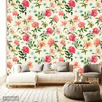 Stylish Fancy Designer Vinyl Self Adhesive Wallpaper Stickers For Home Decoration Big Size 300x40 Cm Wall Stickers For Wall-thumb3