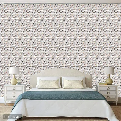 Self Adhesive Wallpapers (MobileTexure) Wall Stickers Extra Large (300x40cm) for Bedroom | Livingroom | Kitchen | Hall Etc-thumb3