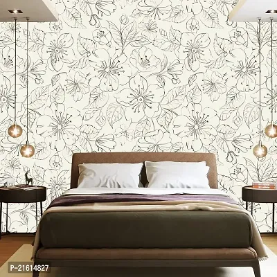 DeCorner - Self Adhesive Wallpaper for Walls (BlastFlower) Extra Large Size (300x40) Cm Wall Stickers for Bedroom | Wall Stickers for Living Room | Wall Stickers for Kitchen | Pack of-1-thumb4