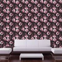 DeCorner - Self Adhesive Wallpaper for Walls (WineLeafFlower) Extra Large Size (300x40) Cm Wall Stickers for Bedroom | Wall Stickers for Living Room | Wall Stickers for Kitchen | Pack of-1-thumb3