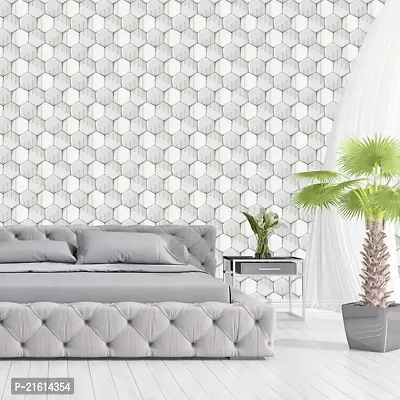 DeCorner - Self Adhesive Wallpaper for Walls (MarbleHexa) Extra Large Size (300x40) Cm Wall Stickers for Bedroom | Wall Stickers for Living Room | Wall Stickers for Kitchen | Pack of-1-thumb3