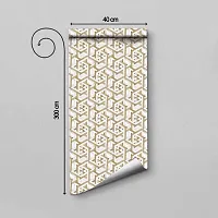 WALLWEAR - Self Adhesive Wallpaper For Walls And Wall Sticker For Home D&eacute;cor (illuMaze) Extra Large Size (300x40cm) 3D Wall Papers For Bedroom, Livingroom, Kitchen, Hall, Office Etc Decorations-thumb1