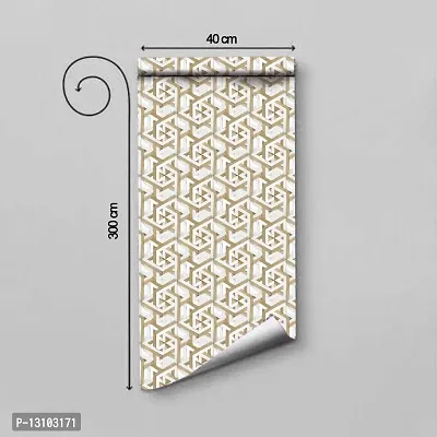 WALLWEAR - Self Adhesive Wallpaper For Walls And Wall Sticker For Home D&eacute;cor (illuMaze) Extra Large Size (300x40cm) 3D Wall Papers For Bedroom, Livingroom, Kitchen, Hall, Office Etc Decorations-thumb2